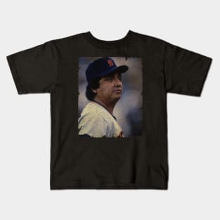 Aurelio Lopez in Detroit Tigers Kids T-Shirt